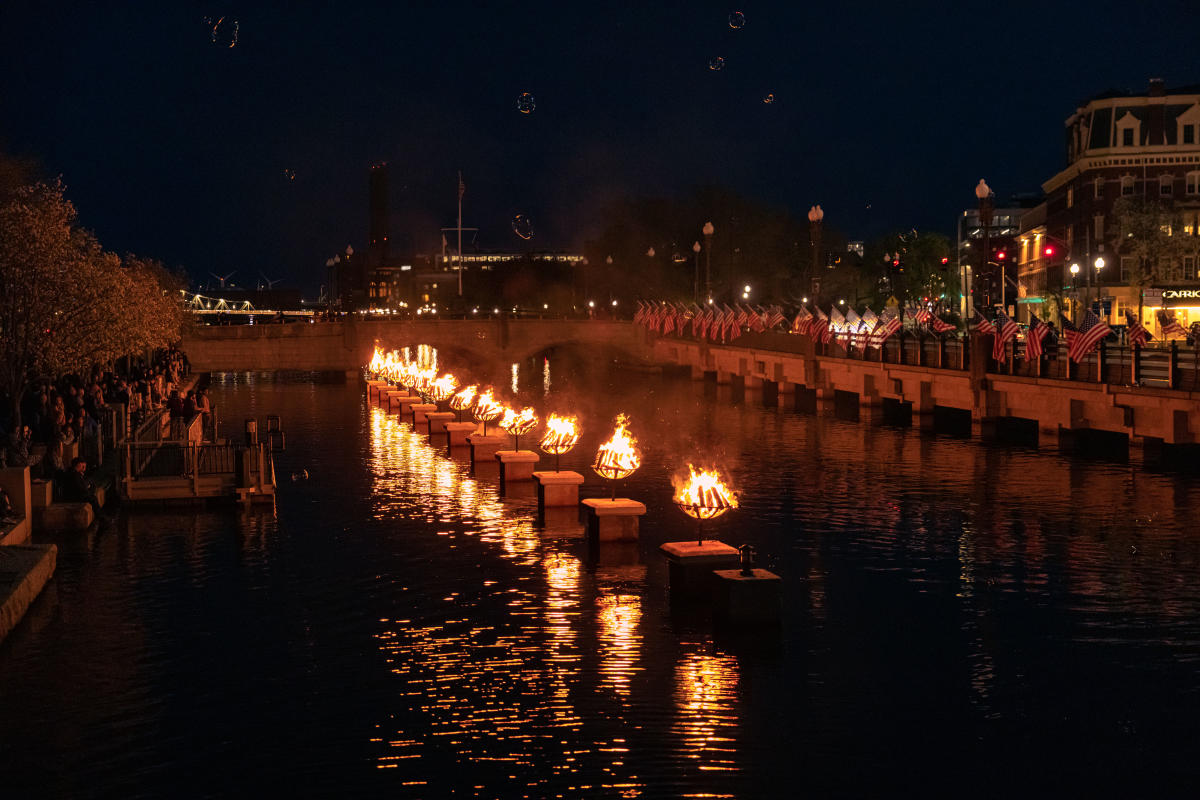Capital Grille & Waterfire